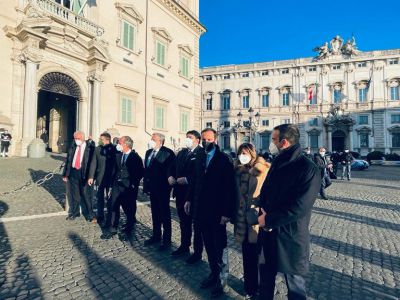 I Presidenti delle Regioni al Quirinale - 29.01.2022